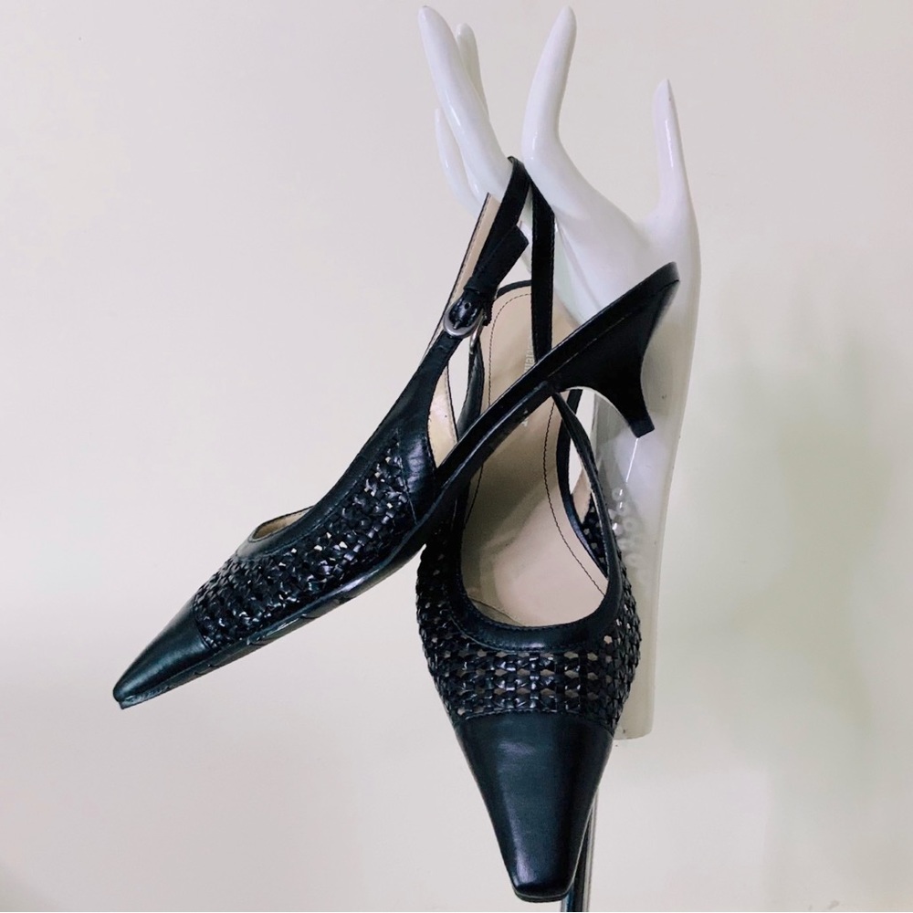 Etienne Aigner Leather Slingback  NWOT
